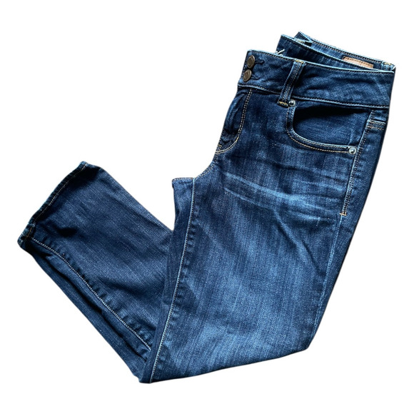 American Eagle Kick Boot Jeans Women’s Sz 4 Regular Super Stretch Bootcut 2013 - Picture 3 of 9